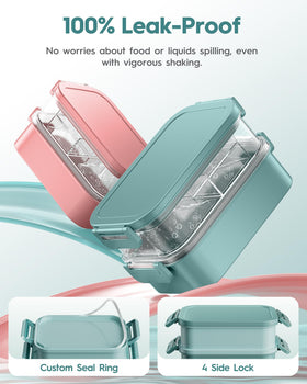 Insulated lunch bag interior of Canfanni set keeping meals at temperature