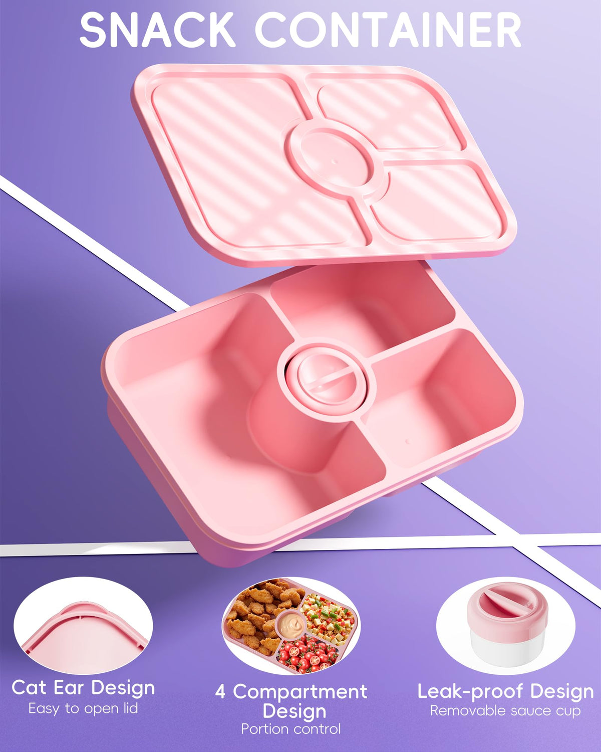 Canfanni lunchbox is dishwasher safe for easy cleaning