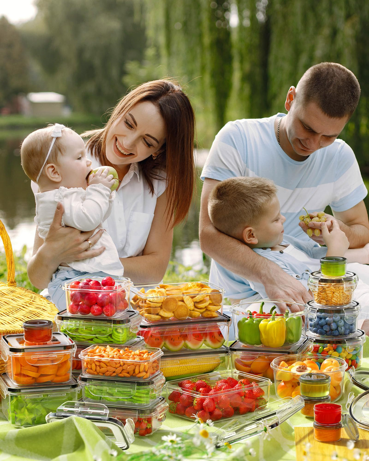 Canafanni fridge-friendly containers help keep leftovers organized and odor-free