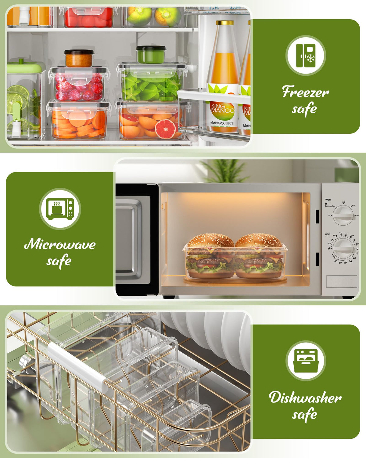 Canfanni microwave-safe containers simplify reheating