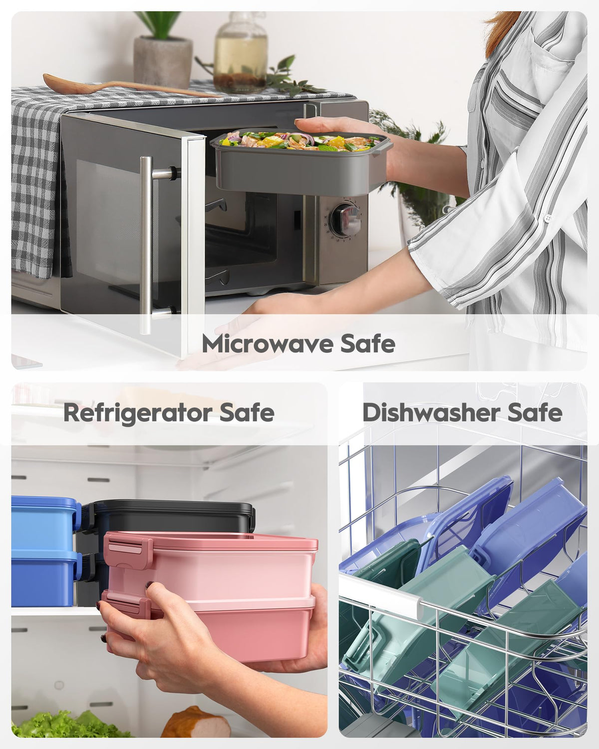 Canfanni silicone seal and side clips provide 100% leak-proof performance