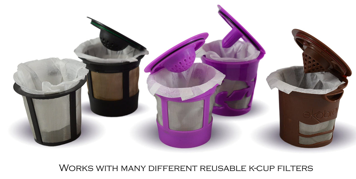canFly Ekobrew-compatible filter in action for smoother brews
