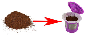 canFly sediment-free cup achieved with Keurig and paper filter