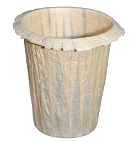 CanFly thick textured biodegradable filters maintain shape during brew.