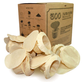 canFly unbleached paper filter with lid for Keurig—sediment-free cups and easy cleanup.