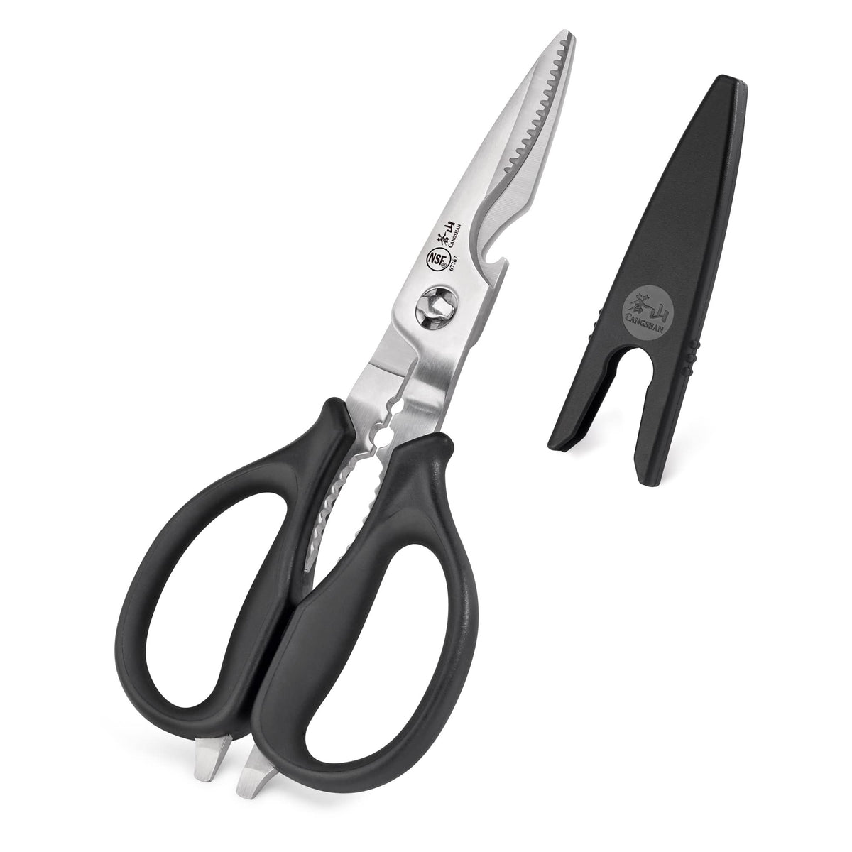 Cangshan 503343 come-apart blades separated for easy cleaning