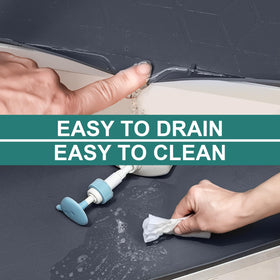 CANIVI drip tray protects shelves and floors from leaks and drips.