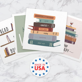 Canopy Street Book Club Napkins Girls Night design brings festive flair to gatherings.