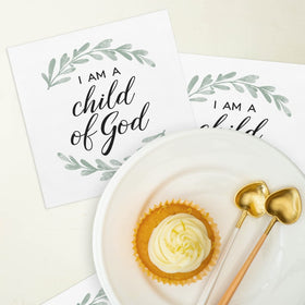 Canopy Street Child Of God design for baptisms and First Communion
