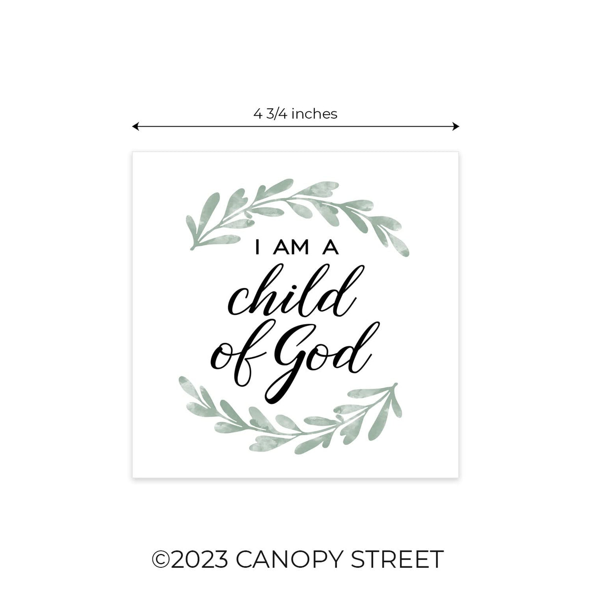 Canopy Street USA-made napkins displayed at Easter and church gatherings