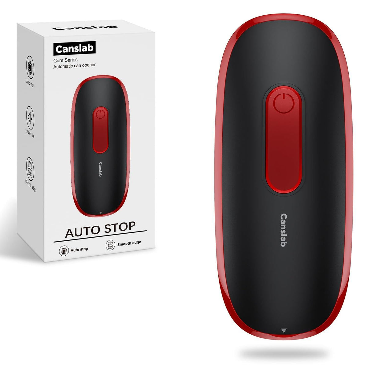 Canslab CORE battery-powered can opener with side-cut for smooth edges