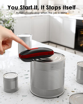 One-touch start and auto-stop operation for easy use