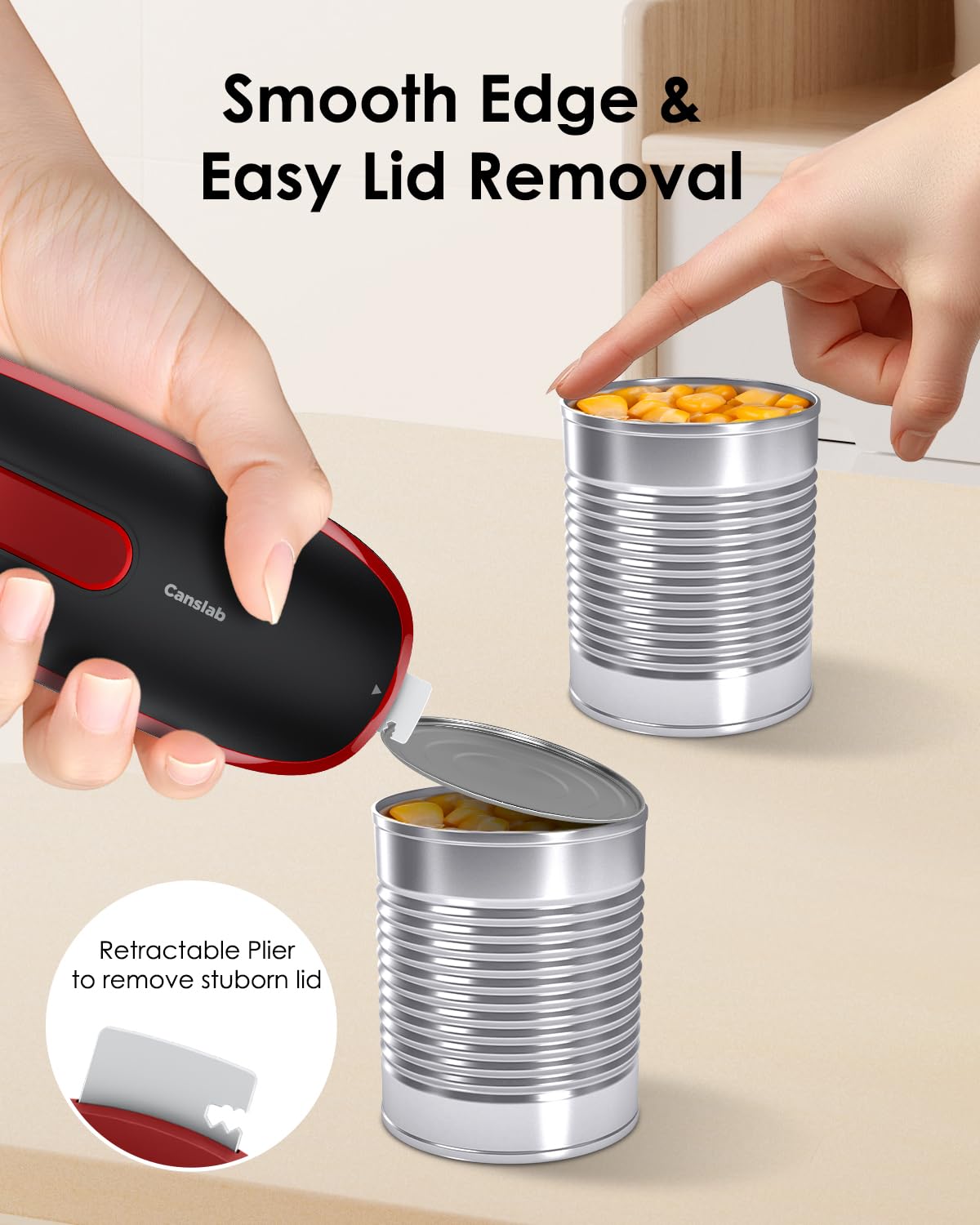 Canslab CORE handles small and large cans safely