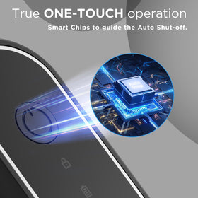 Canslab Turbo auto-stop feature engaging for hands-free use