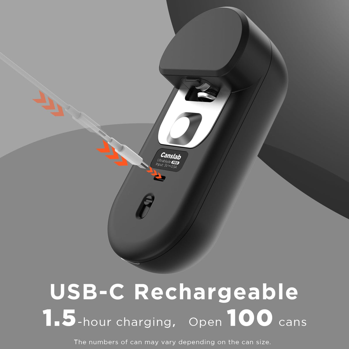 Canslab Turbo LED battery display showing charge level