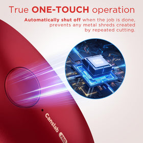 Canslab Ultrablade PRO one-touch operation demonstrates hands-free convenience for seniors.