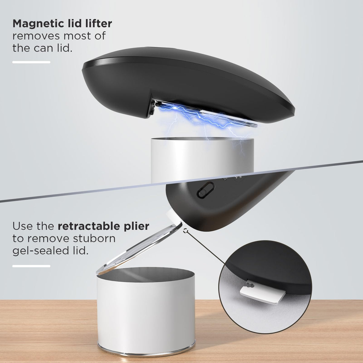Canslab Ultrablade PRO quiet and fast motor in a kitchen setting.