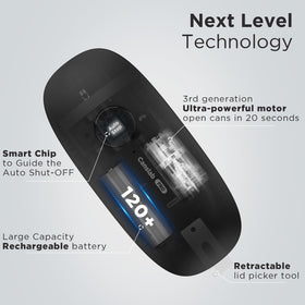 Canslab Ultrablade PRO side-cut technology producing a clean lid edge.
