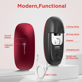 Canslab Ultrablade PRO USB rechargeable battery supports long readiness.