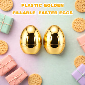 CAOXIAOXUYAO large golden eggs elevate centerpieces and party displays