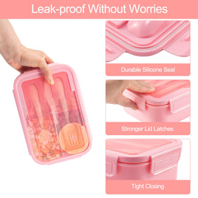 Caperci built-in utensils ensure easy meals anywhere.