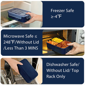 Top-rack dishwasher-safe tray for simple cleanup