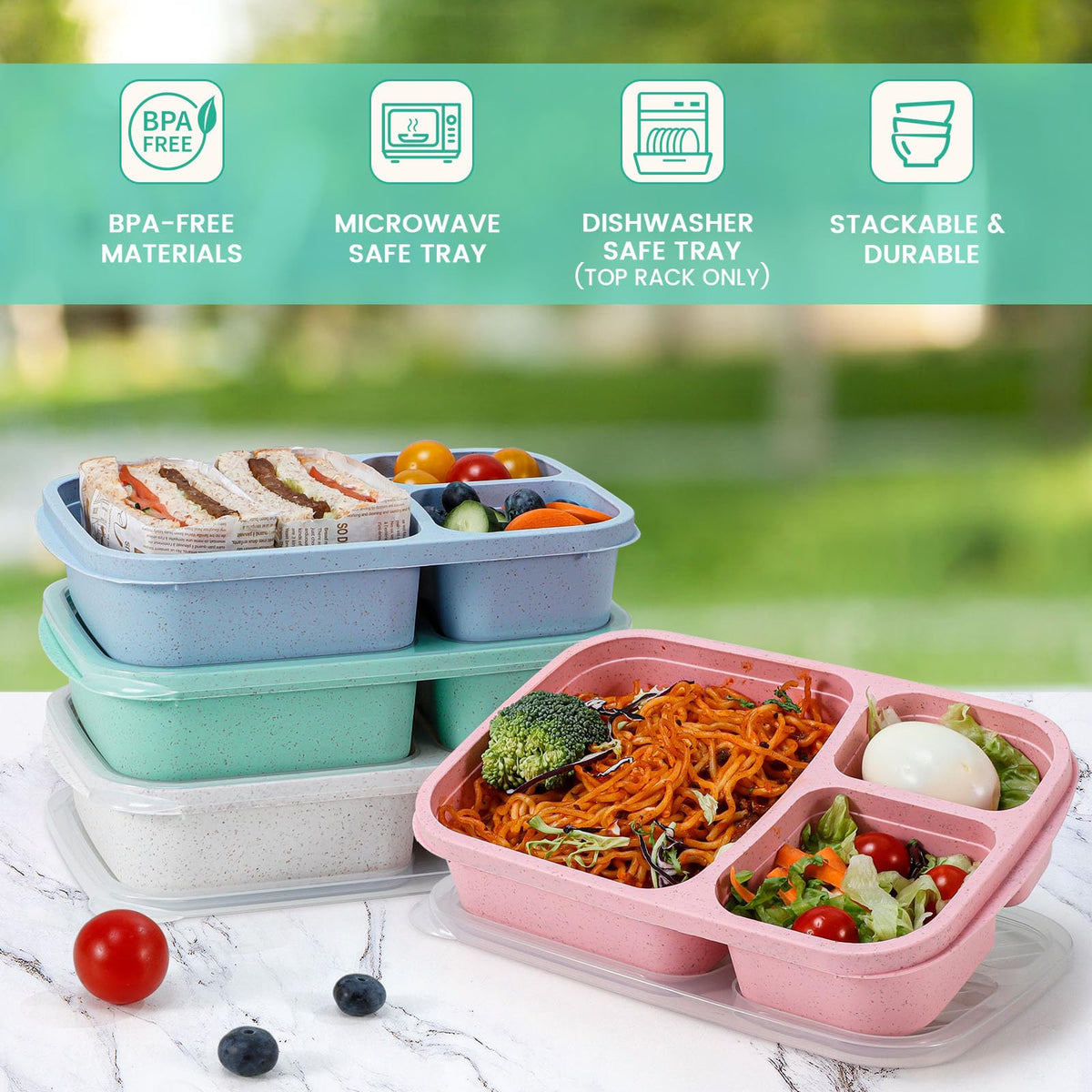 Caperci colorful lids aid quick identification and packing