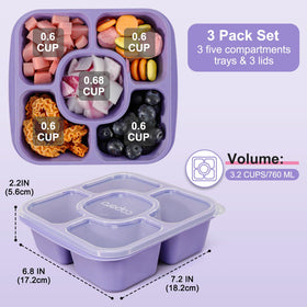 Caperci dishwasher-safe lids and trays for easy cleanup