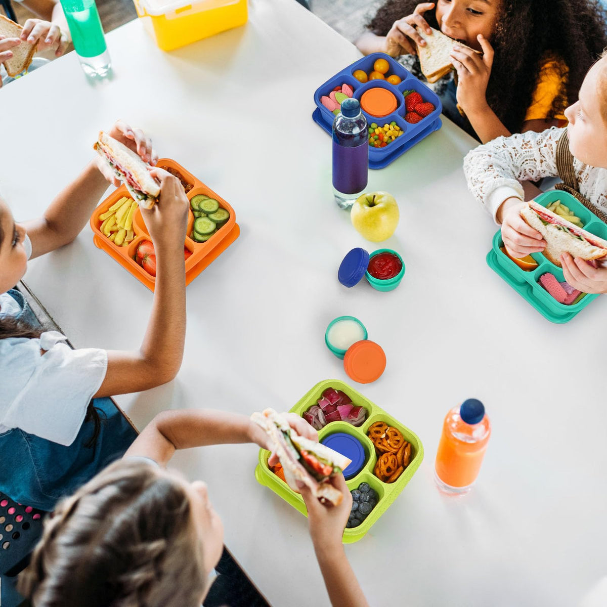 Caperci four-pack lunch snack set for family meals