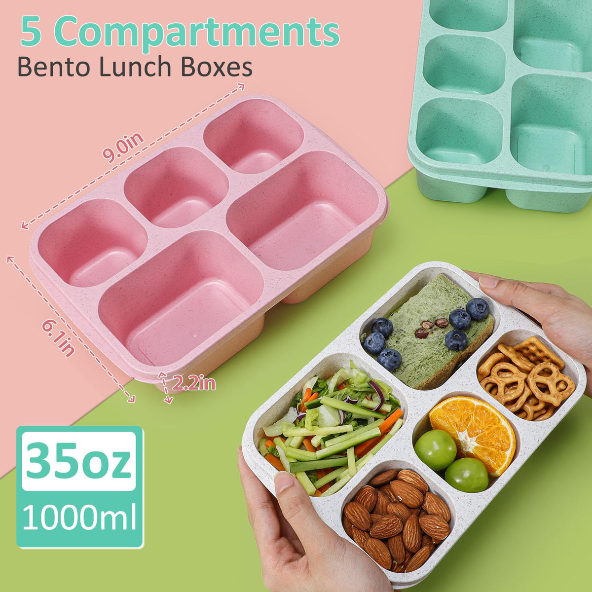 Caperci portable lunch solution for school, work, and travel