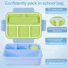 Caperci reinforced leak-proof seal preventing cross-contamination