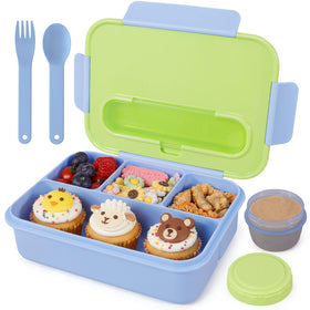 Caperci two-tone kid-friendly design in lime and blue