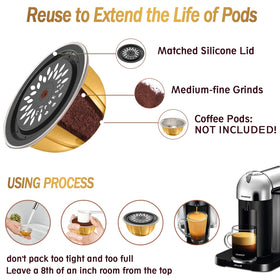 CAPMESSO Vertuo lid with updated inlet design keeps coffee clean and machine easier to maintain