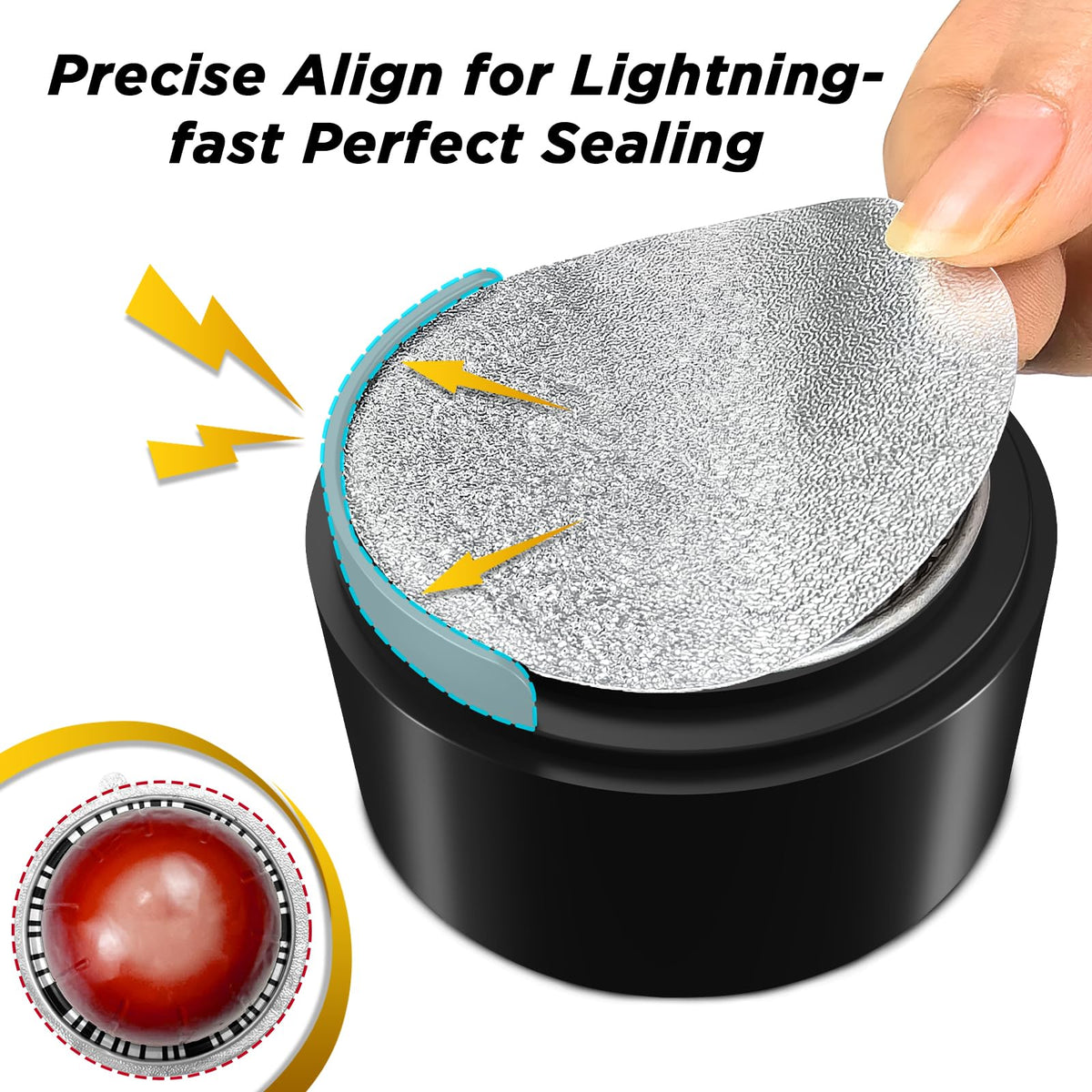 CAPMESSO dual-ended brush for precise filling and compacting