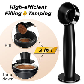 CAPMESSO embossed foil lids prevent tearing and leakage