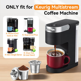 K-Duo Gen 2 compatibility for flexible brewing options.