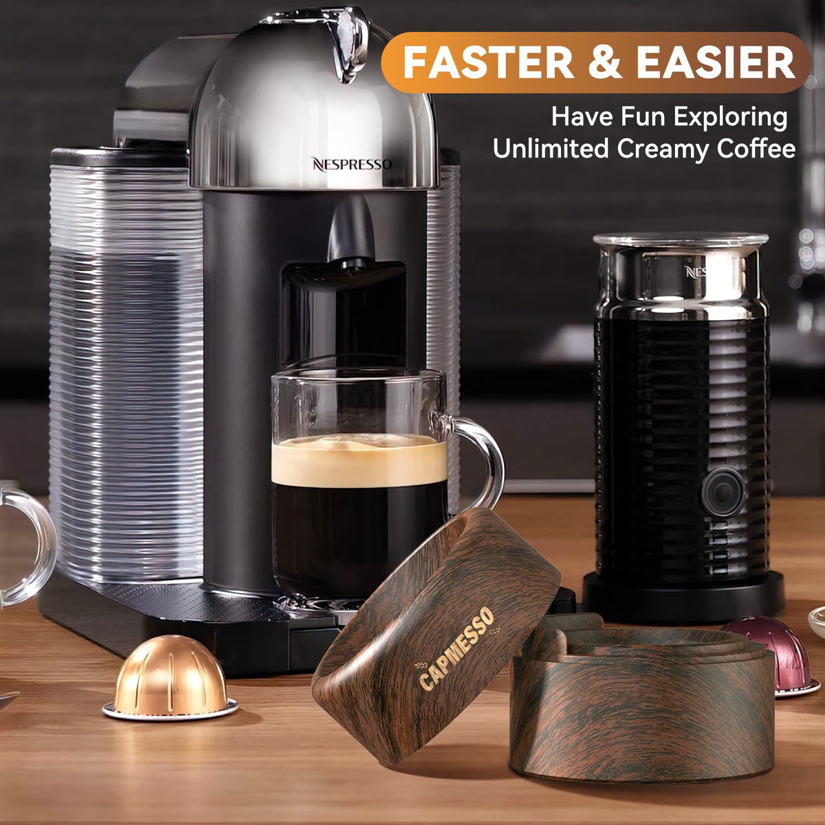 Capmesso reusable pods enable customizable coffee experiences