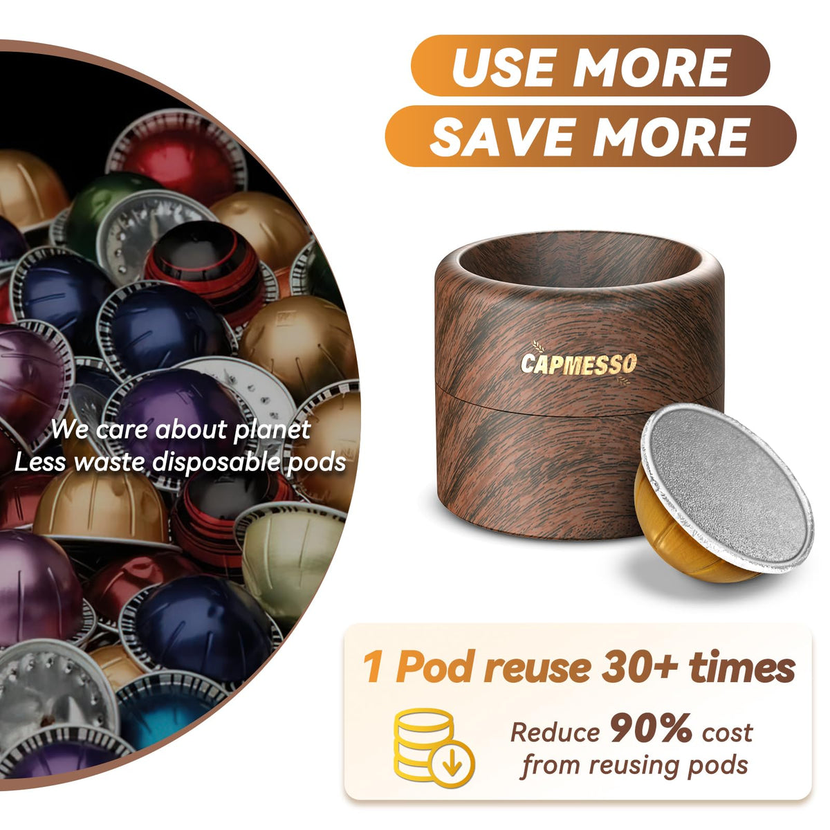 Capmesso Vertuo pod compatibility across VertuoLine machines