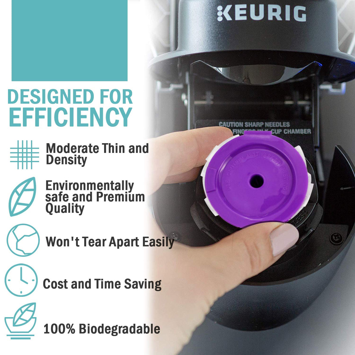 CAPMESSO white packaging showcases single-serve filter pods for home use