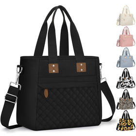 Capolo lunch bag with large capacity and front quilted detail for daily meals