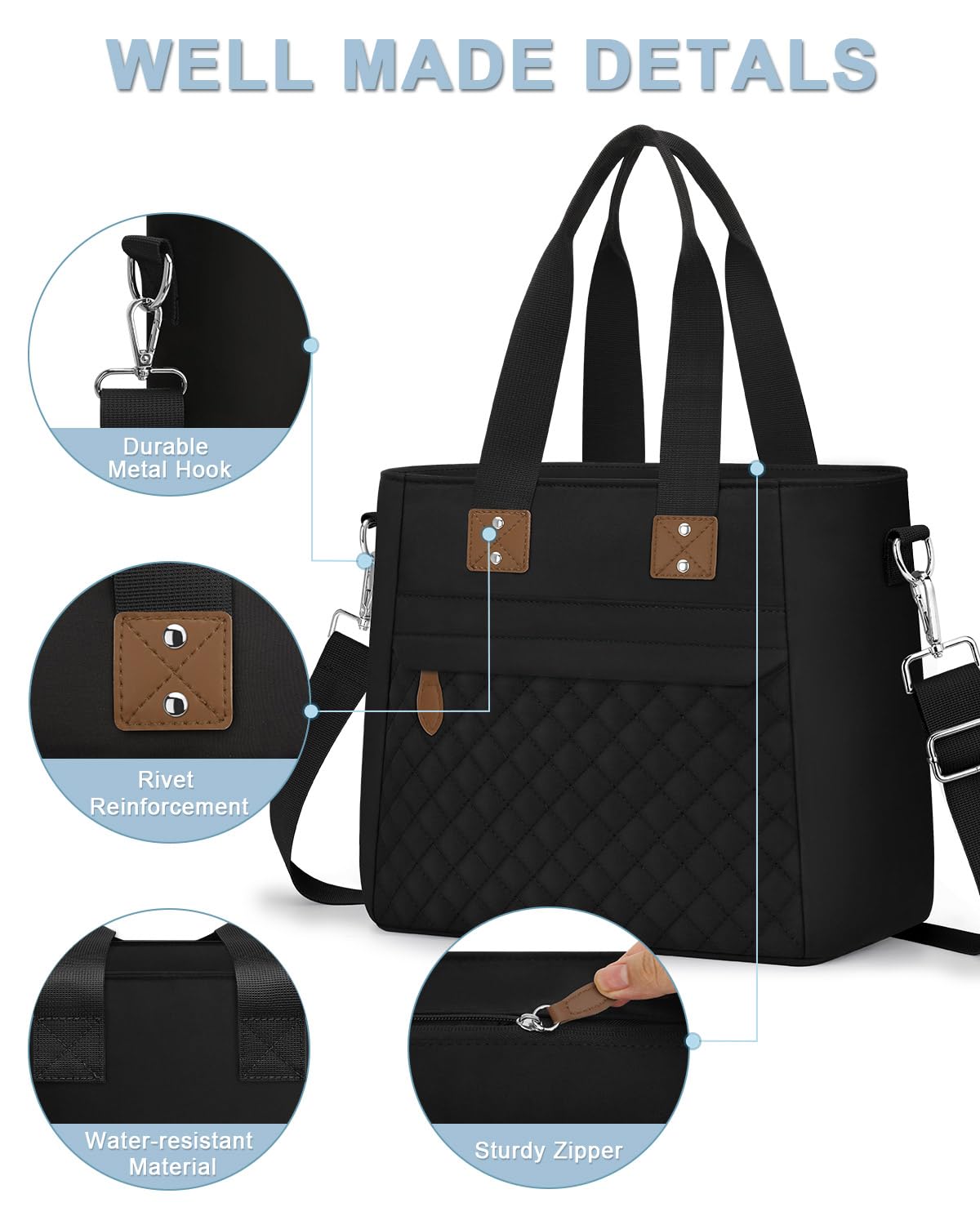 Capolo versatile design doubles as a diaper bag or picnic tote