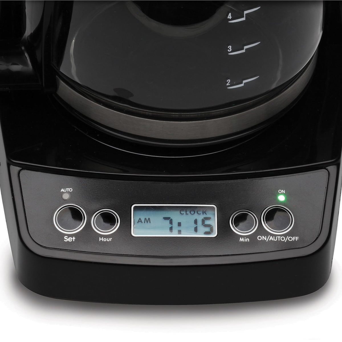 Capresso internal water level indicator helps you dose coffee precisely