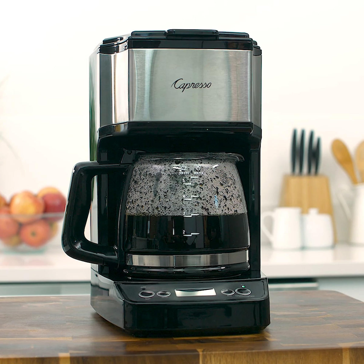 Capresso non stick warming plate keeps your brew hot for hours