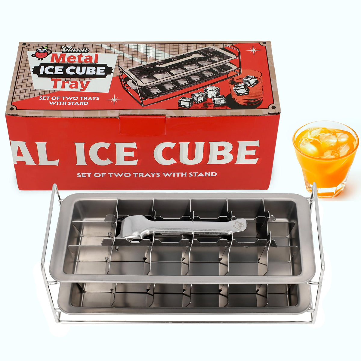 Premium Captain Cranberry gift packaging with bonus ice making recipes