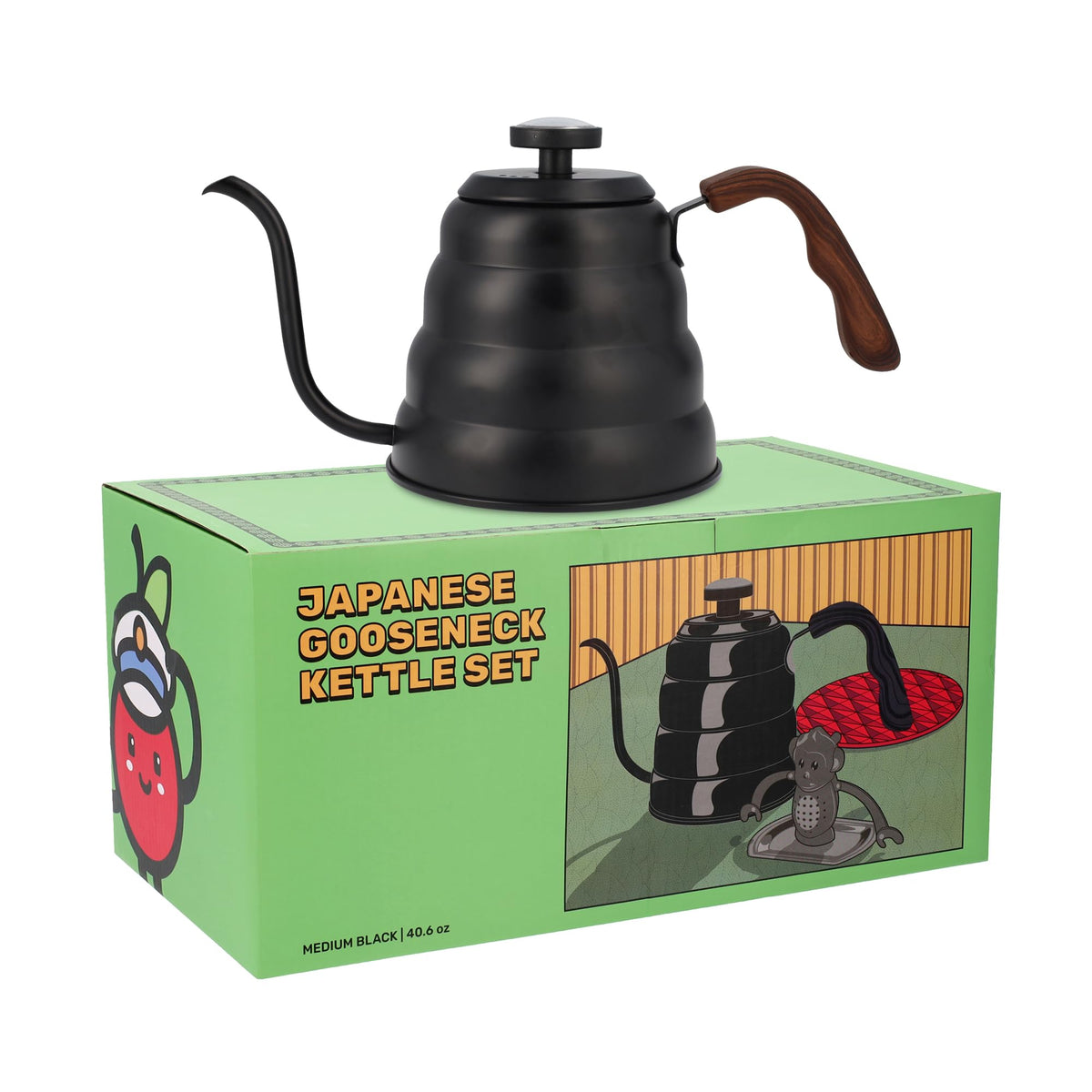 Captain Cranberry Tea Monkey infuser for larger leaves.