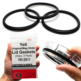 Captain O-Ring 30oz lid seal compatibility with Yeti Rambler for a secure fit
