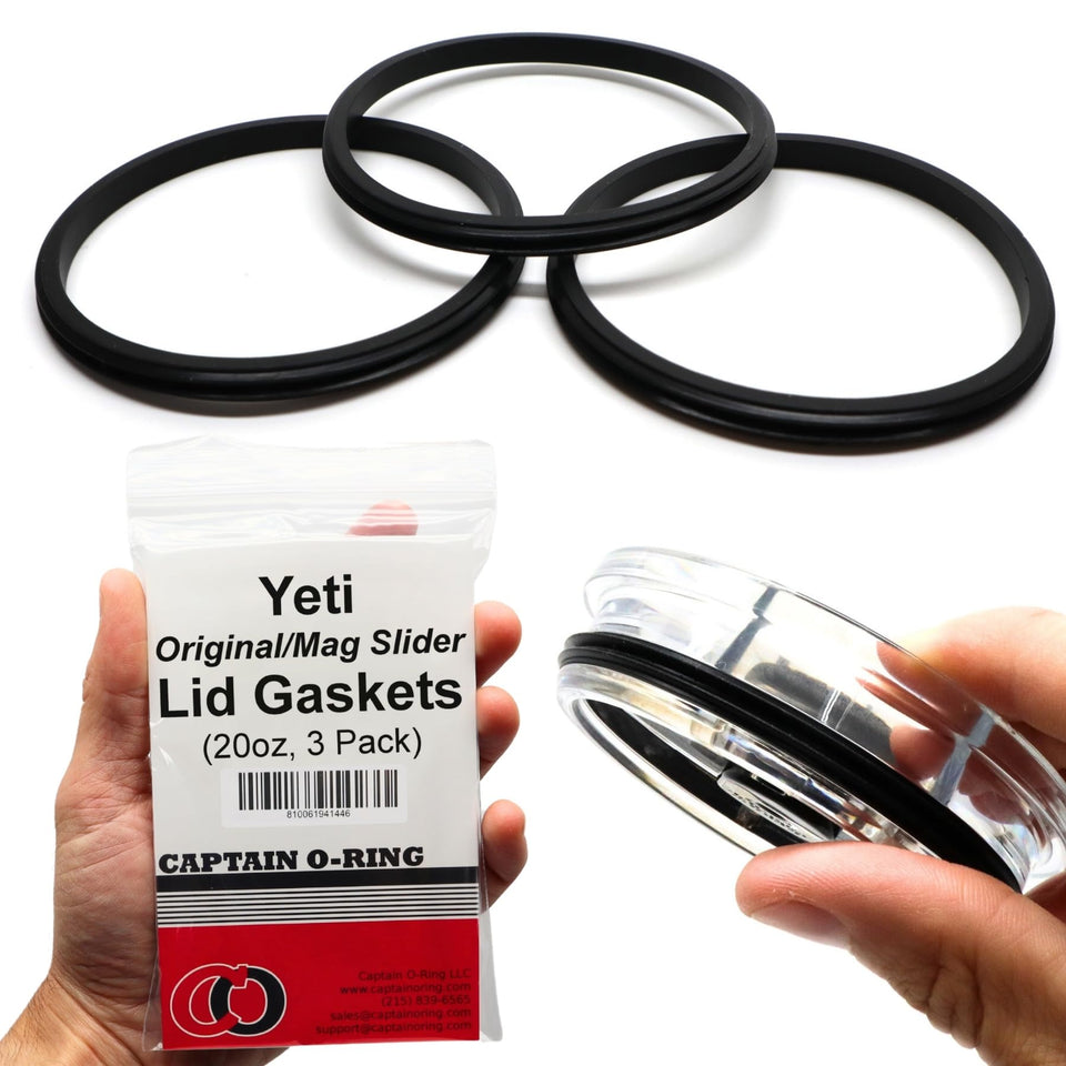 Captain O-Ring Yeti lid seal 20oz maintains a secure leak-free seal