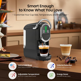 CAPXSNOB Magician1 multi-pod compatibility supports Nespresso Original and other options.