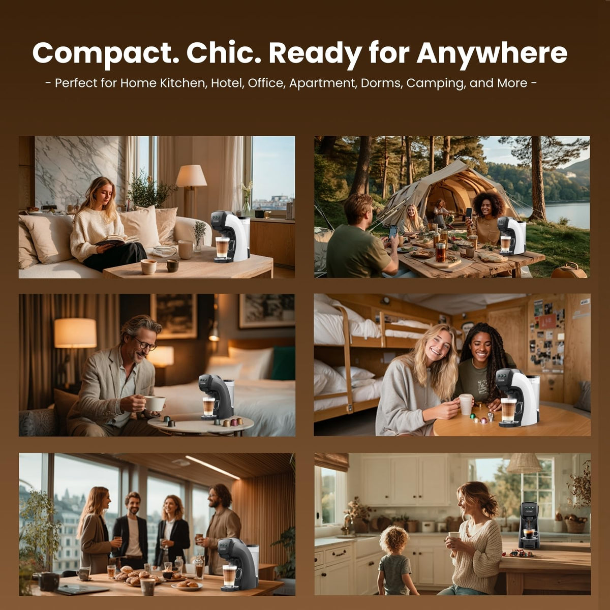 CAPXSNOB Warriors1 compact-footprint fits travel, RVs, and small spaces.