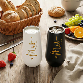 CARAKNOTS double-wall insulated flutes for temperature retention